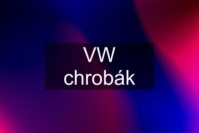 VW chrobák