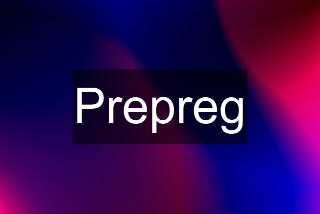 Prepreg