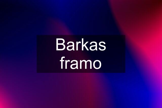 Barkas framo