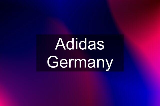 Adidas Germany