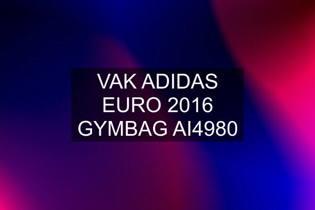 VAK ADIDAS EURO 2016 GYMBAG AI4980