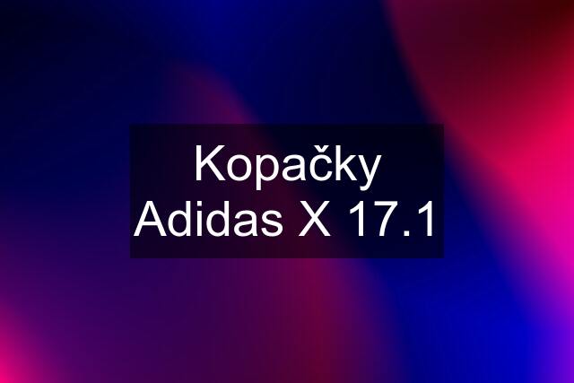 Kopačky Adidas X 17.1