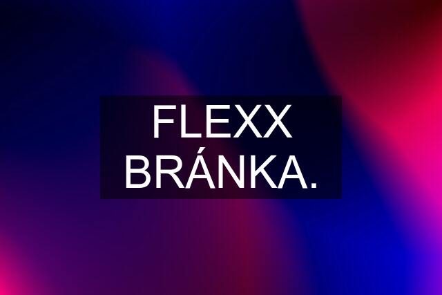 FLEXX BRÁNKA.