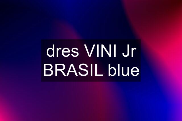 dres VINI Jr BRASIL blue