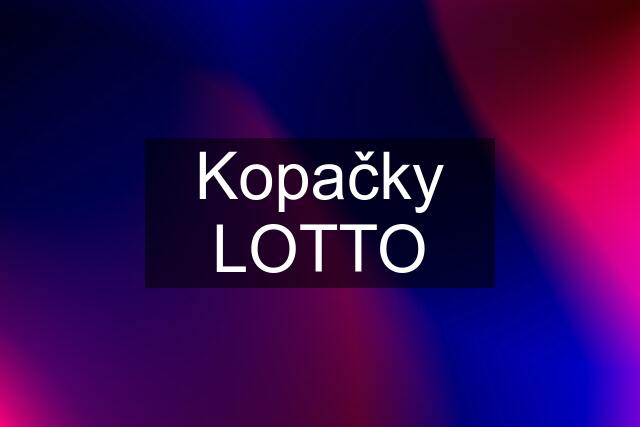 Kopačky LOTTO