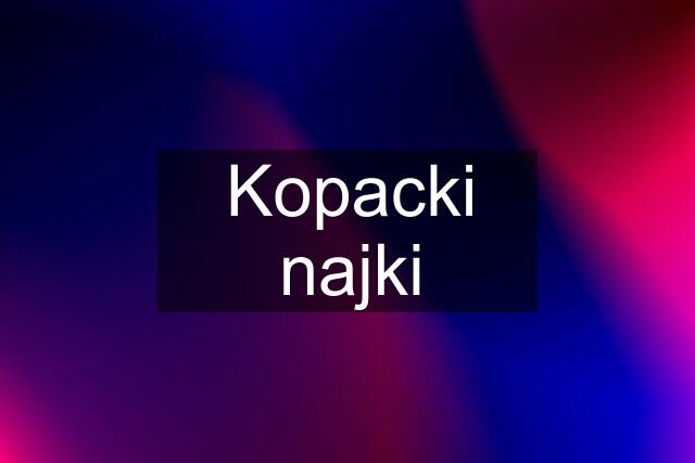 Kopacki najki