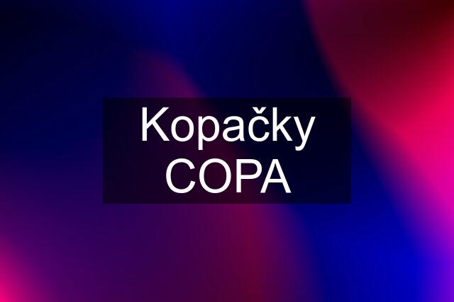 Kopačky COPA