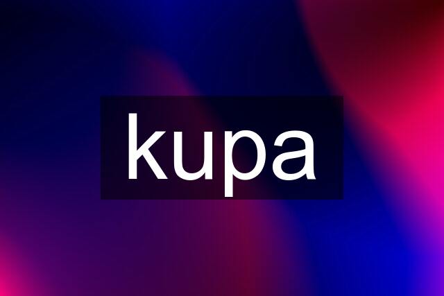 kupa