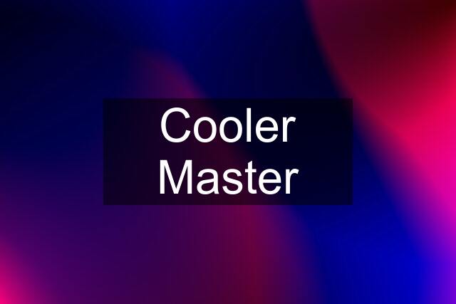 Cooler Master