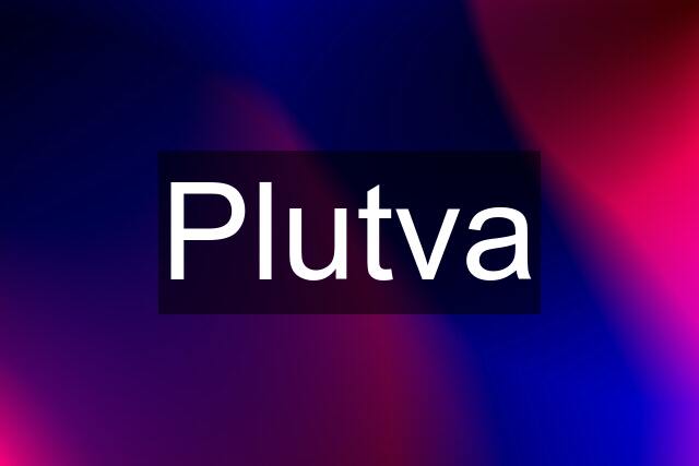 Plutva