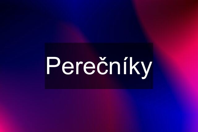 Perečníky