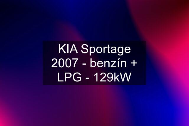 KIA Sportage 2007 - benzín + LPG - 129kW