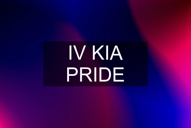 IV KIA PRIDE