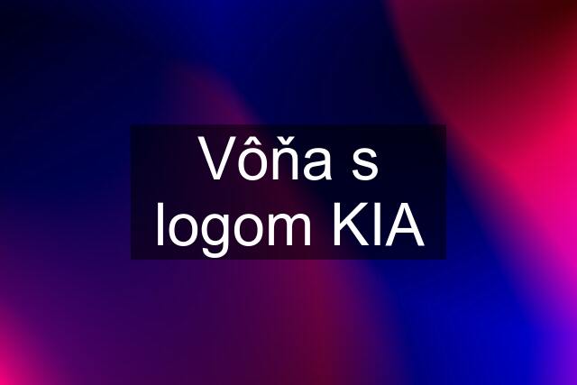 Vôňa s logom KIA