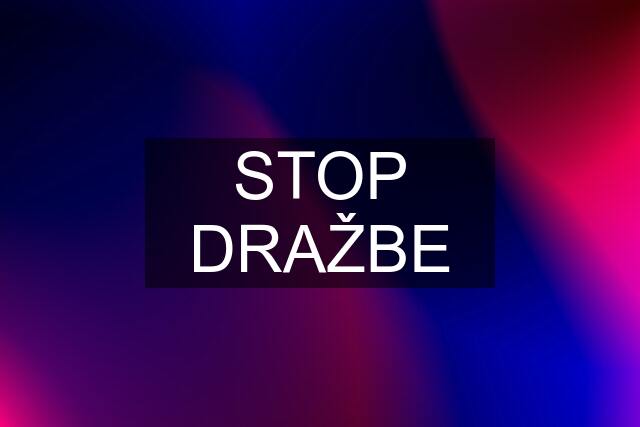 STOP DRAŽBE