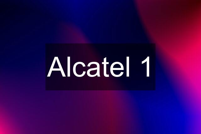 Alcatel 1