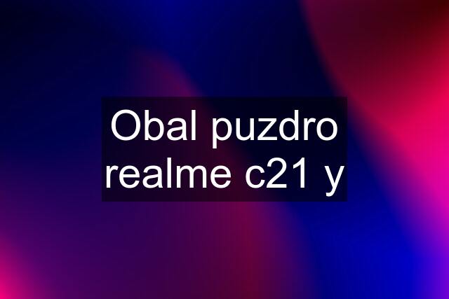 Obal puzdro realme c21 y