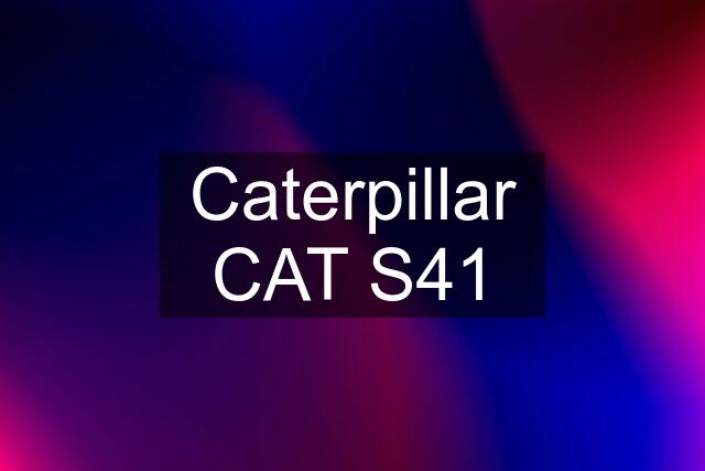 Caterpillar CAT S41