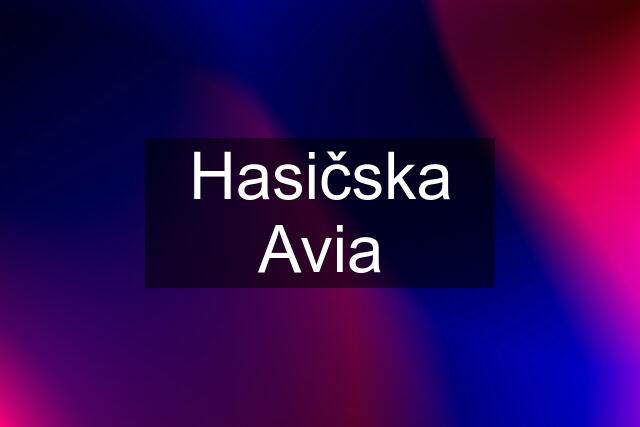 Hasičska Avia