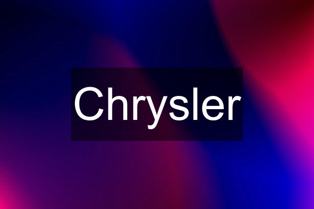 Chrysler