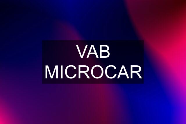 VAB MICROCAR