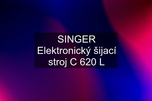 SINGER Elektronický šijací stroj C 620 L