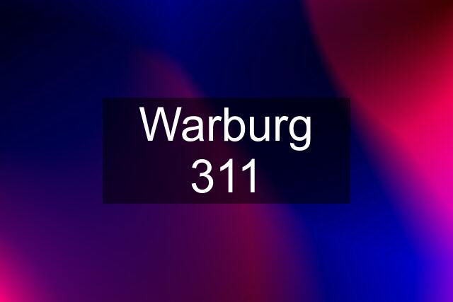 Warburg 311