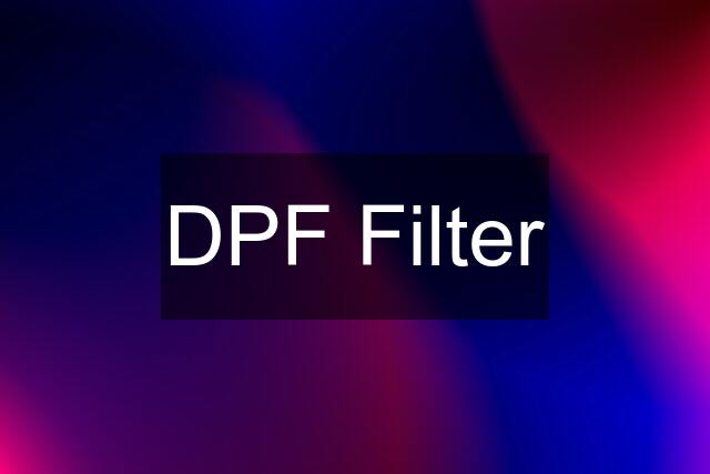 DPF Filter