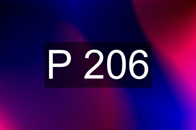 P 206