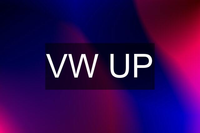VW UP