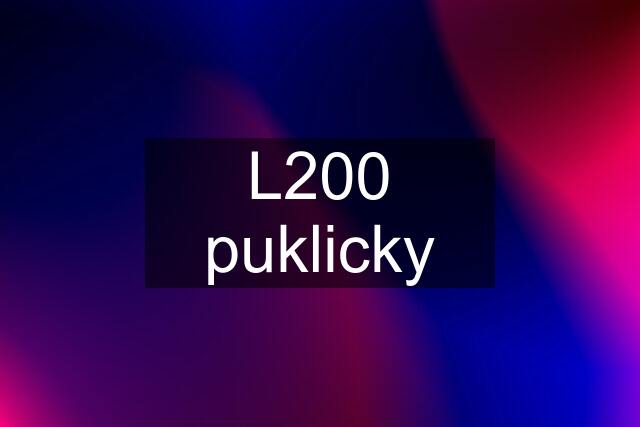 L200 puklicky