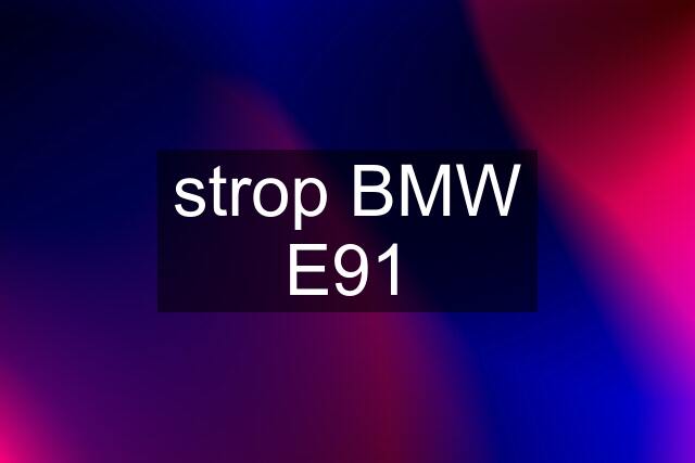 strop BMW E91