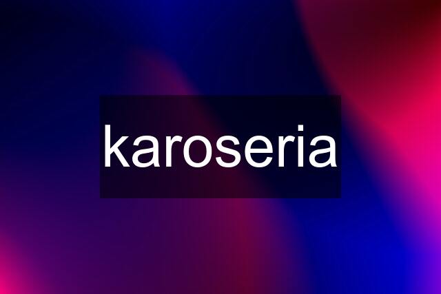 karoseria