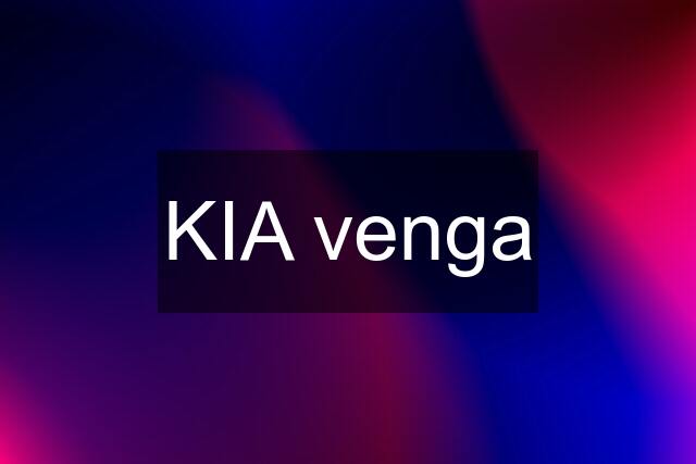 KIA venga