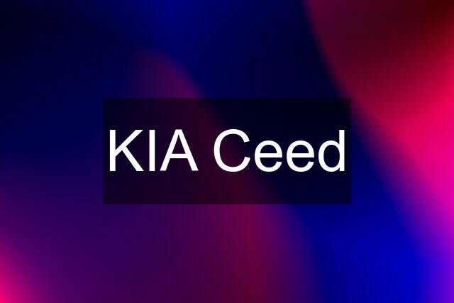 KIA Ceed