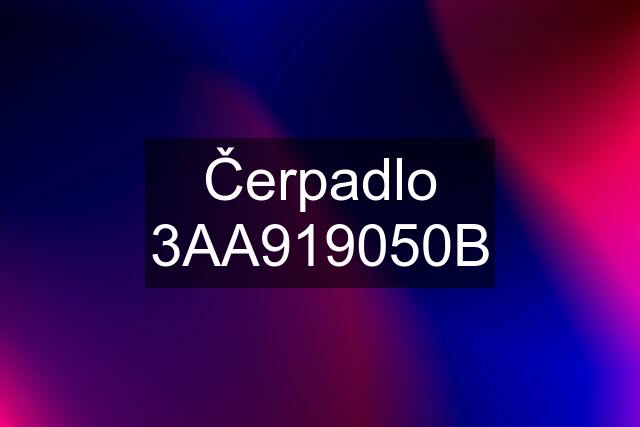 Čerpadlo 3AA919050B