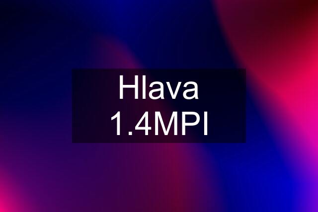 Hlava 1.4MPI