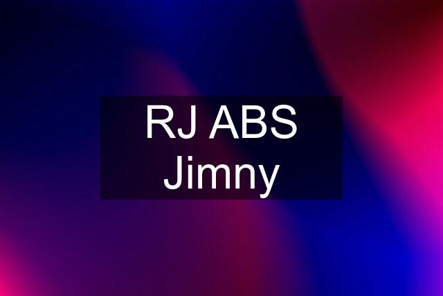 RJ ABS Jimny