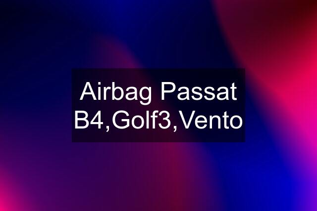 Airbag Passat B4,Golf3,Vento