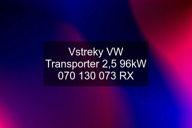 Vstreky VW Transporter 2,5 96kW  RX