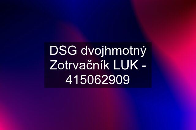 DSG dvojhmotný Zotrvačník LUK - 415062909