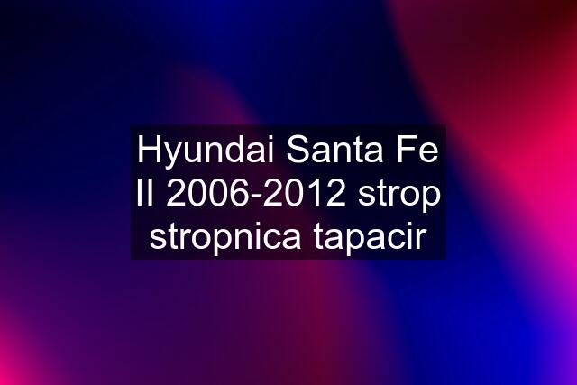 Hyundai Santa Fe II 2006-2012 strop stropnica tapacir