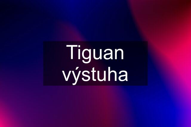 Tiguan výstuha