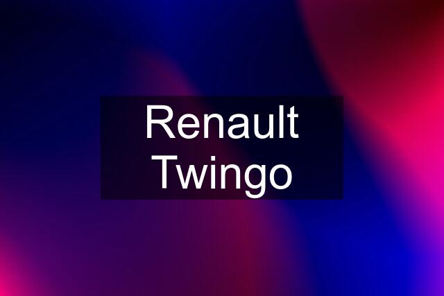 Renault Twingo