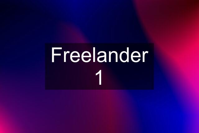 Freelander 1