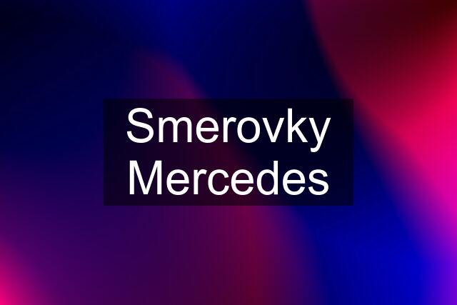 Smerovky Mercedes