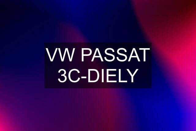 VW PASSAT 3C-DIELY