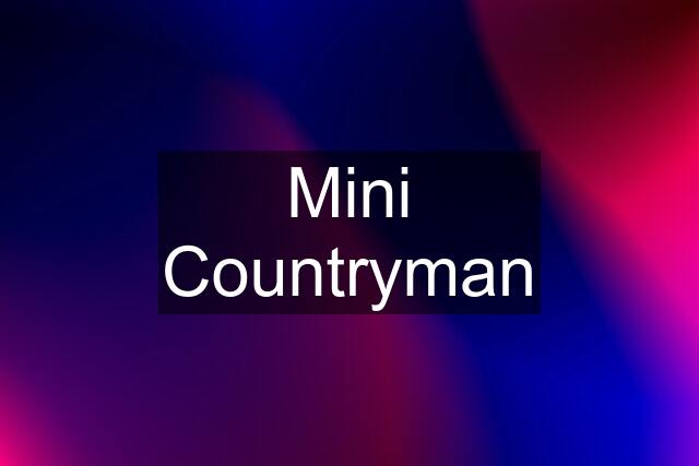 Mini Countryman