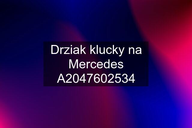 Drziak klucky na Mercedes A2047602534