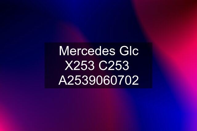 Mercedes Glc X253 C253  A2539060702